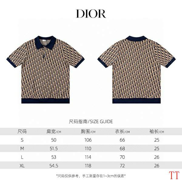 Dior Polo Shirts Short _SKUDiorS-XL20tn8728339